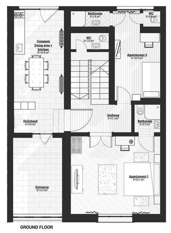 Apartment House Timisoara Ngoại thất bức ảnh